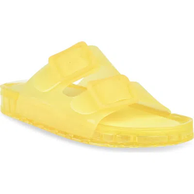 Dolce Vita Julio Jelly Sandal In Lemon Vinyl