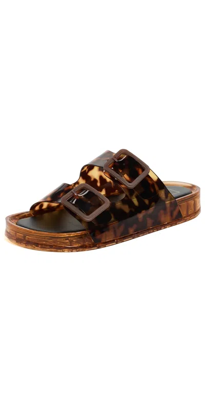Dolce Vita Julio Jelly Sandals Tortoise Vinyl In Multi