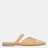 Dolce Vita Kaline Raffia Pointed Toe Mule In Multi