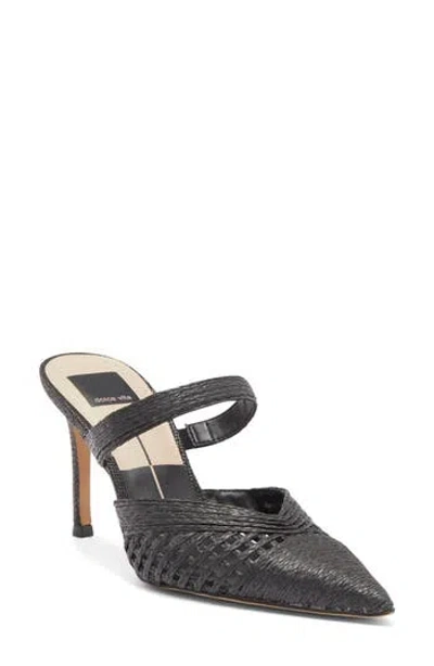 Dolce Vita Kaline Pointed Toe Mule In Onyx