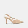 Dolce Vita Kamra Heels Camel Suede In Brown