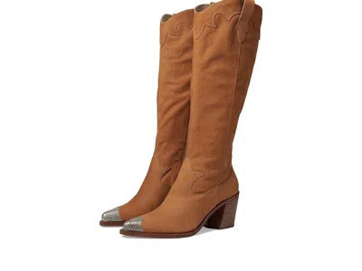 Dolce Vita Kamryn Boots Women's Us 6.5 Brown Leather Knee-high Bootie Khd2684