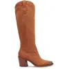 Dolce Vita Kamryn Womens Leather Pointed Toe Knee-high Boots In Multi