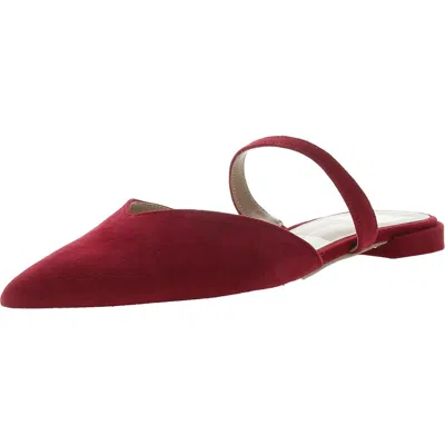 Dolce Vita Kanika Low Womens Padded Insole Suede Flat Shoes In Pink