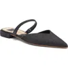 Dolce Vita Kanika Pointed Toe Mule In Carbon Denim
