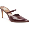 Dolce Vita Kanika Pointed Toe Pump In Burgundy Patent