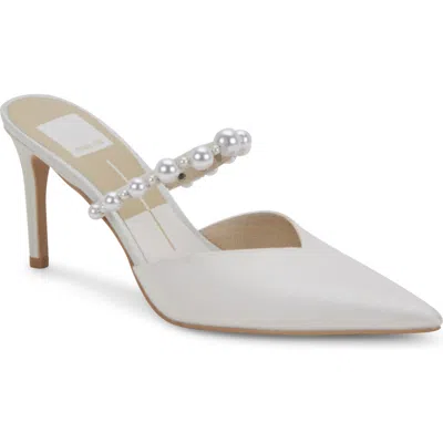 Dolce Vita Kanika Pearl Pump In Vanilla Pearls