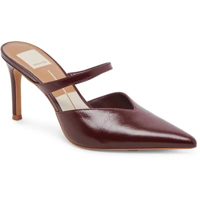 Dolce Vita Kanika Womens Suede Pointed Toe Mules