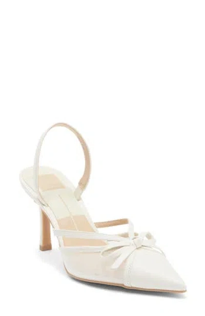 Dolce Vita Karine Slingback Pump In White
