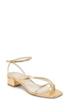 Dolce Vita Karlos Ankle Strap Sandal In Gold