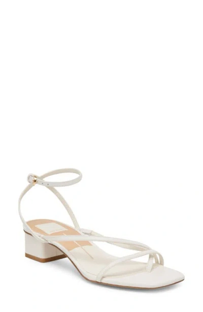 Dolce Vita Karlos Sandals Bone Leather In White