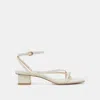 Dolce Vita Karlos Sandals Bone Leather In White