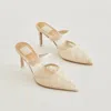 Dolce Vita Katik Heels White Floral Lace