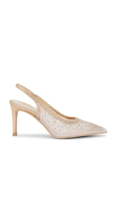 Dolce Vita Kaye Crystal Heel In Lt Gold