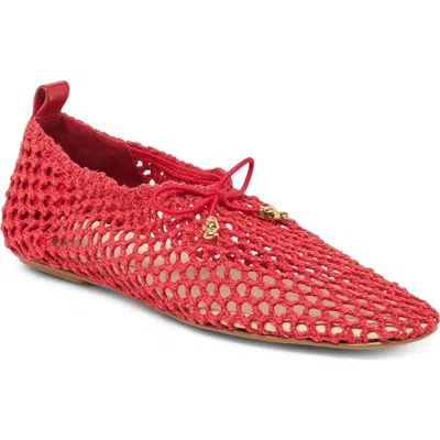 Dolce Vita Kaylyn Mesh Flat In Red