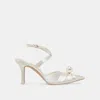 Dolce Vita Kaysey Ankle Strap Pump In White
