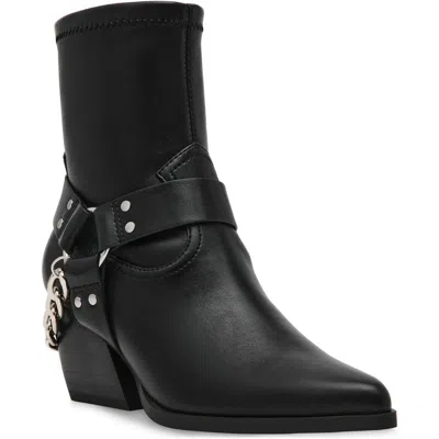 Dolce Vita Keeler Womens Chain Manmade Motorcycle Boots In Black