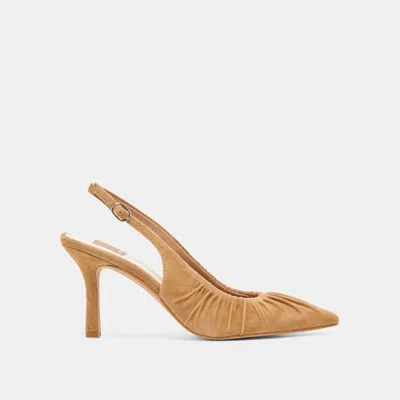 Dolce Vita Keira Heels Lt Brown Suede