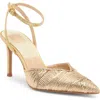 Dolce Vita Keisha Deco Pump In Gold Woven Stella