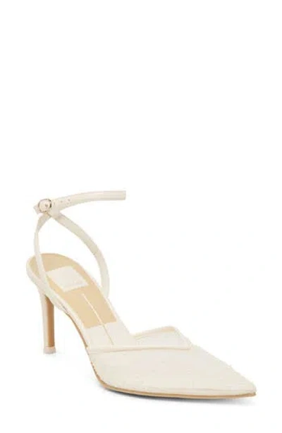 Dolce Vita Keisha Pearl Pump In Ivory Mesh