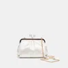 Dolce Vita Kendall Clutch White Satin In White
