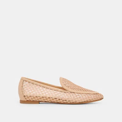 Dolce Vita Kiala Mesh Loafers In White Size 13 By  In Brown