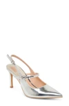 Dolce Vita Kieran Slingback Pump In Silver Mirror