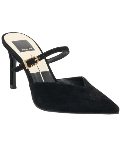 Dolce Vita Kingston Suede Pump In Black