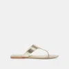Dolce Vita Kittle Sandals Platinum Metallic Stella