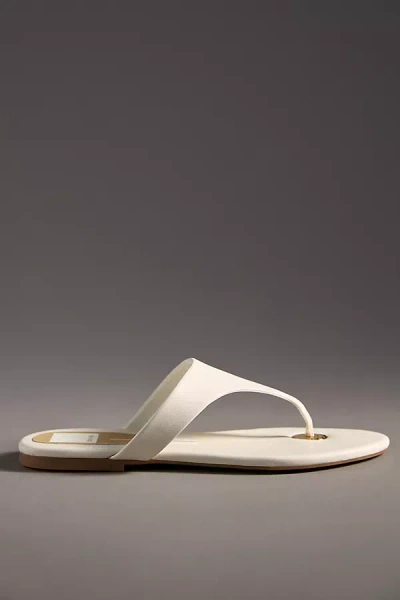 Dolce Vita Kittle Thong Sandals In White