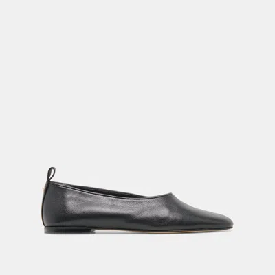 Dolce Vita Kory Ballet Flats In Black Leather Size 11 By