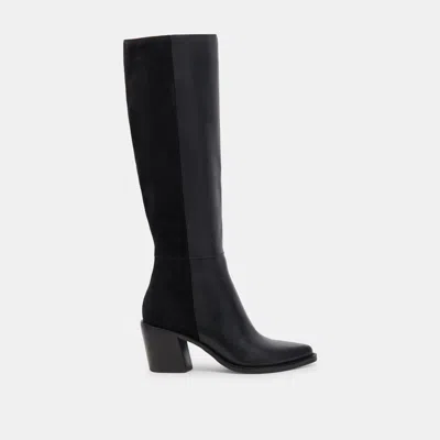 Dolce Vita Kristy Boots Black Leather