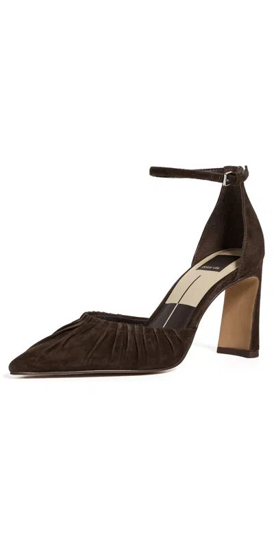 Dolce Vita Kylo Pumps Espresso Suede In Brown