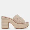 Dolce Vita Ladin Platform Slide Sandal In Multi