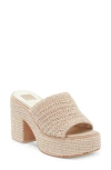 DOLCE VITA LADIN PLATFORM SLIDE SANDAL