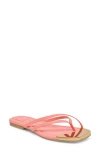 Dolce Vita Laguna Flip Flop In Coral Leather