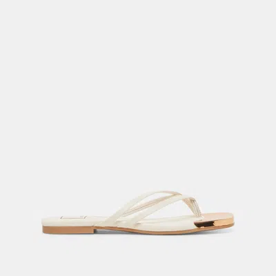 Dolce Vita Laguna Sandals Off White Leather