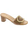 Dolce Vita Laika Womens Leather Slip-on Heels In Multi