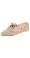Dolce Vita Lakin Flats Bamboo Perforated Nubuck In Bamboo Perforated Nubuck