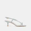 Dolce Vita Laury Heels Ice Blue Leather In Blue