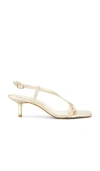 Dolce Vita Women's Laury Strappy Kitten-heel Dress Sandals In 香槟酒色