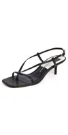 Dolce Vita Laury Strappy Sandal In Black Leather