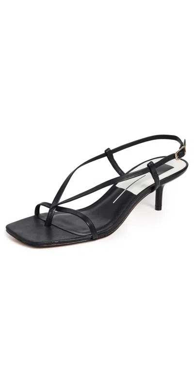 Dolce Vita Laury Strappy Sandal In Black Leather