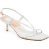 Dolce Vita Laury Strappy Sandal In True White Leather
