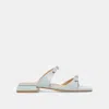 Dolce Vita Lavern Sandals Ice Blue Crinkle Patent