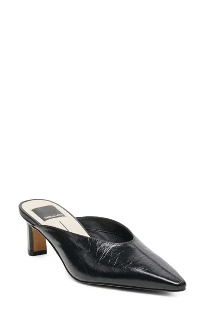 Dolce Vita Lavina Pointed Toe Mule In Black