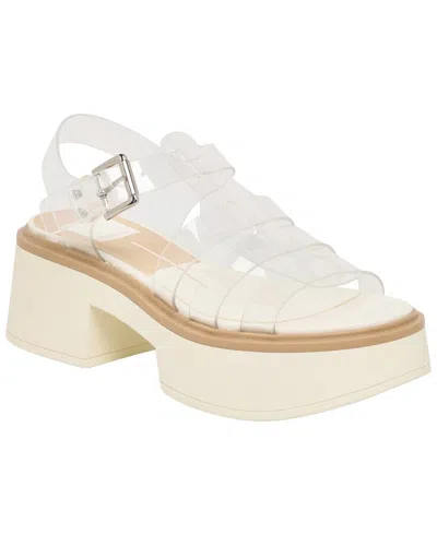 Dolce Vita Lawson Vinyl Wedge In Transparent