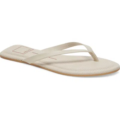 Dolce Vita Layney Flip Flop In Neutral