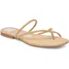 Dolce Vita Leanna Sandals Lt Natural Raffia In Light Natural Raffia