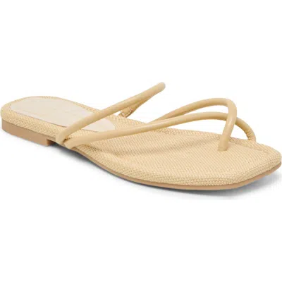 Dolce Vita Leanna Slide Sandal In Warm Natural